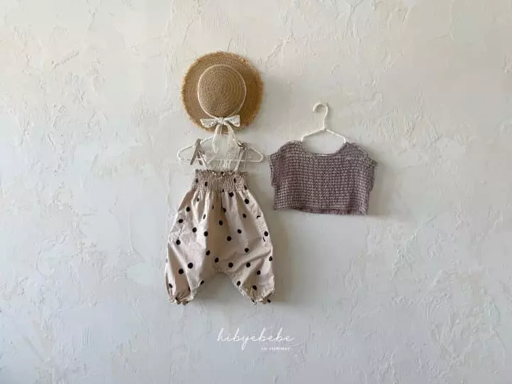Hi Byebebe - Korean Baby Fashion - #babyfever - Smocking Sleeveless Bodysuit - 7