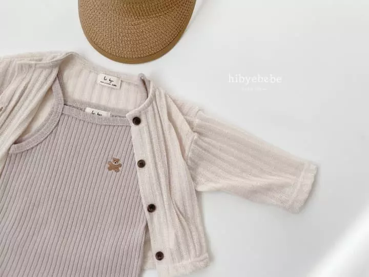 Hi Byebebe - Korean Baby Fashion - #babygirlfashion - Rib Knit Sleeveless Bodysuit - 8