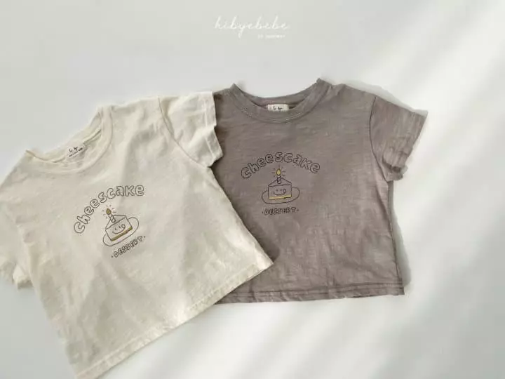 Hi Byebebe - Korean Baby Fashion - #babygirlfashion - Cheese Sluv Tee - 3