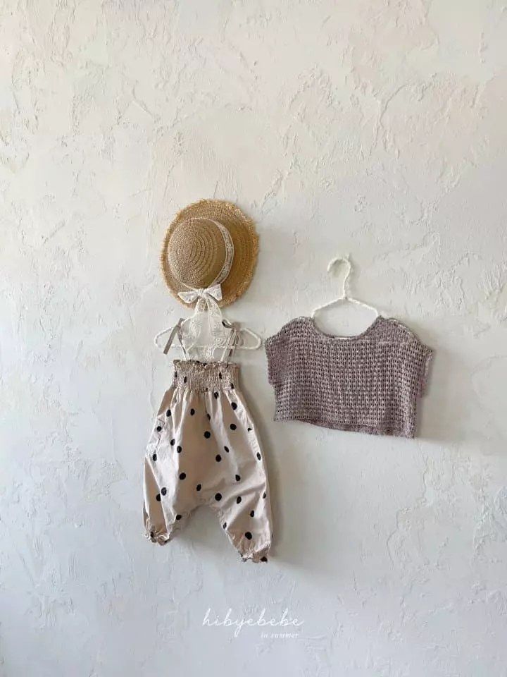 Hi Byebebe - Korean Baby Fashion - #babygirlfashion - Smocking Sleeveless Bodysuit - 8