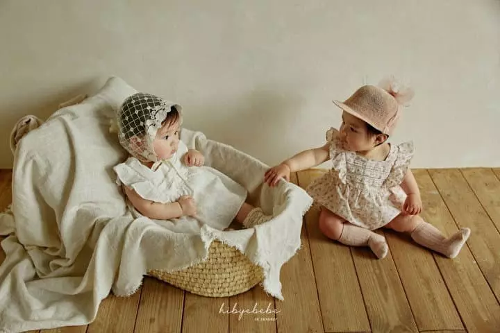 Hi Byebebe - Korean Baby Fashion - #babygirlfashion - Shine Star Lace Bodysuit - 2