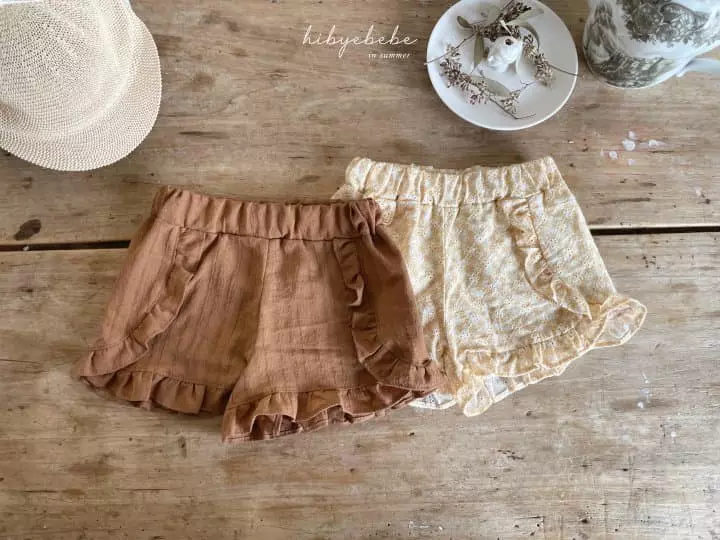 Hi Byebebe - Korean Baby Fashion - #babylifestyle - Ade Frill Shorts - 8
