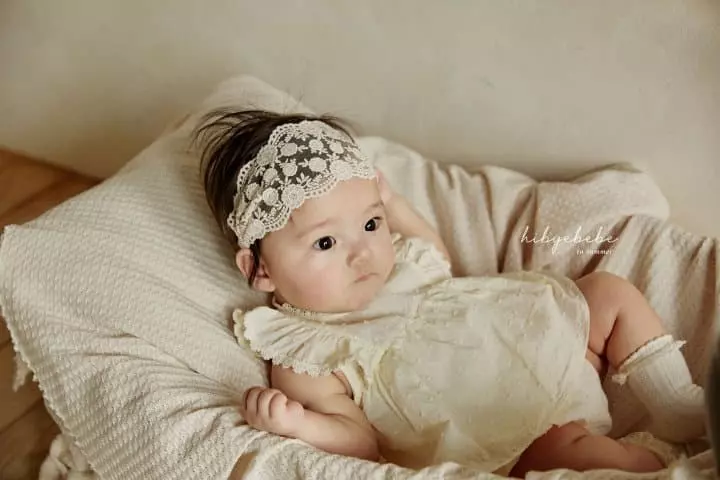 Hi Byebebe - Korean Baby Fashion - #babyoninstagram - Snow Flower Frill Bodysuit - 12
