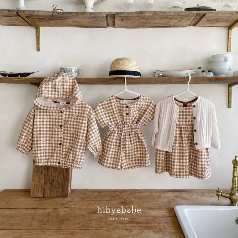 Hi Byebebe - Korean Baby Fashion - #babyoninstagram - Mocha Bear Top Bottom Set