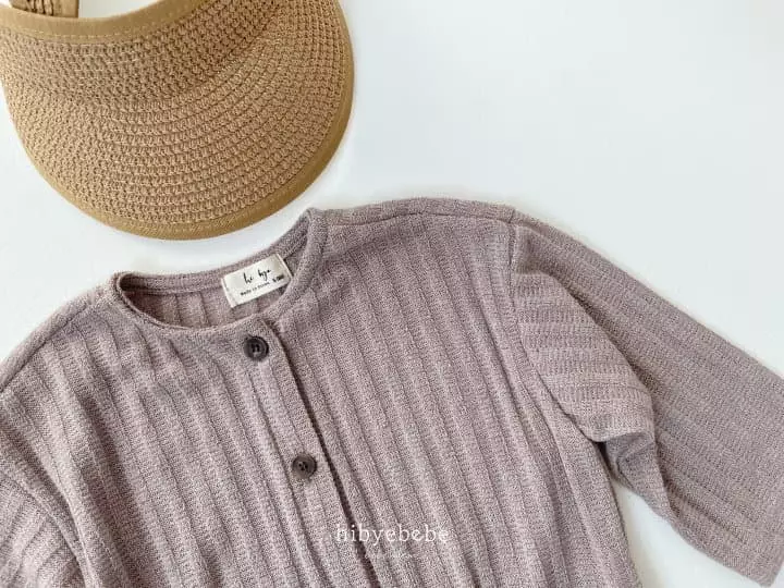 Hi Byebebe - Korean Baby Fashion - #babyoninstagram - Charlang Knit Rib Cardigan - 9