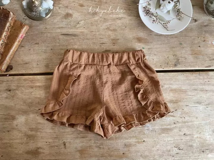 Hi Byebebe - Korean Baby Fashion - #babyoninstagram - Ade Frill Shorts - 9