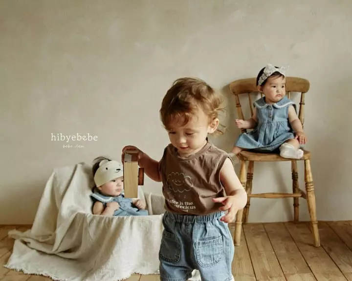 Hi Byebebe - Korean Baby Fashion - #babyootd - Cloud Sleeveless Tee - 9