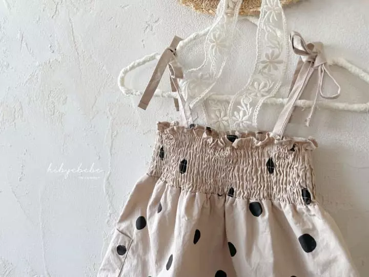Hi Byebebe - Korean Baby Fashion - #babyootd - Smocking Sleeveless Bodysuit - 11