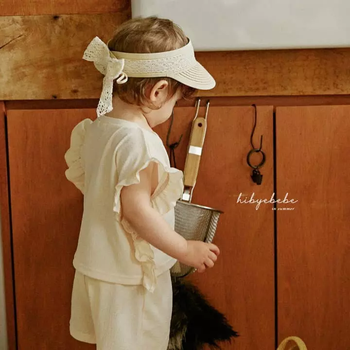 Hi Byebebe - Korean Baby Fashion - #babyoutfit - Macaroon Frill Top Bottom Set - 11