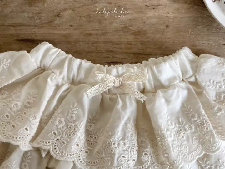 Hi Byebebe - Korean Baby Fashion - #babyoutfit - Mocha Pintuck Blouse - 9