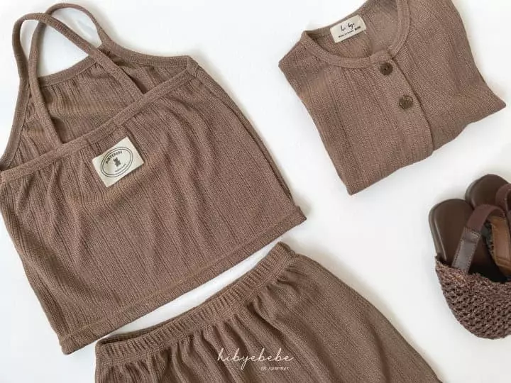 Hi Byebebe - Korean Baby Fashion - #babywear - Cool Knit Top Bottom Cardigan Set - 8