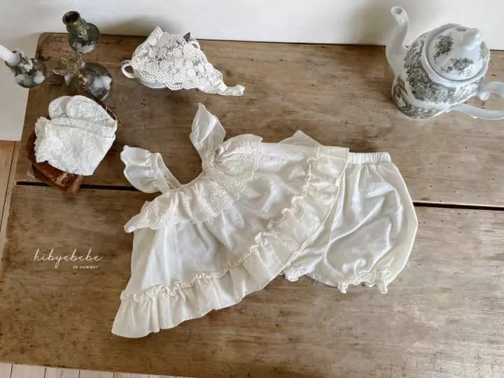 Hi Byebebe - Korean Baby Fashion - #onlinebabyboutique - Lala Frill Top Bottom Set - 8