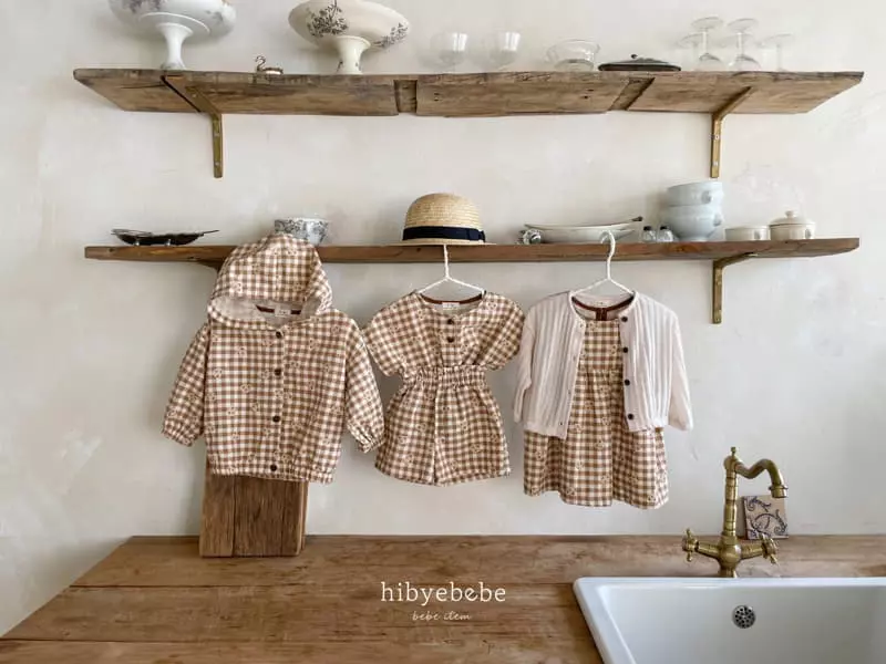 Hi Byebebe - Korean Baby Fashion - #onlinebabyshop - Mocha Bear Hoody Jumper - 8