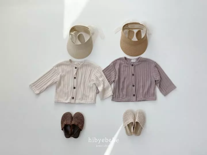 Hi Byebebe - Korean Baby Fashion - #smilingbaby - Charlang Knit Rib Cardigan
