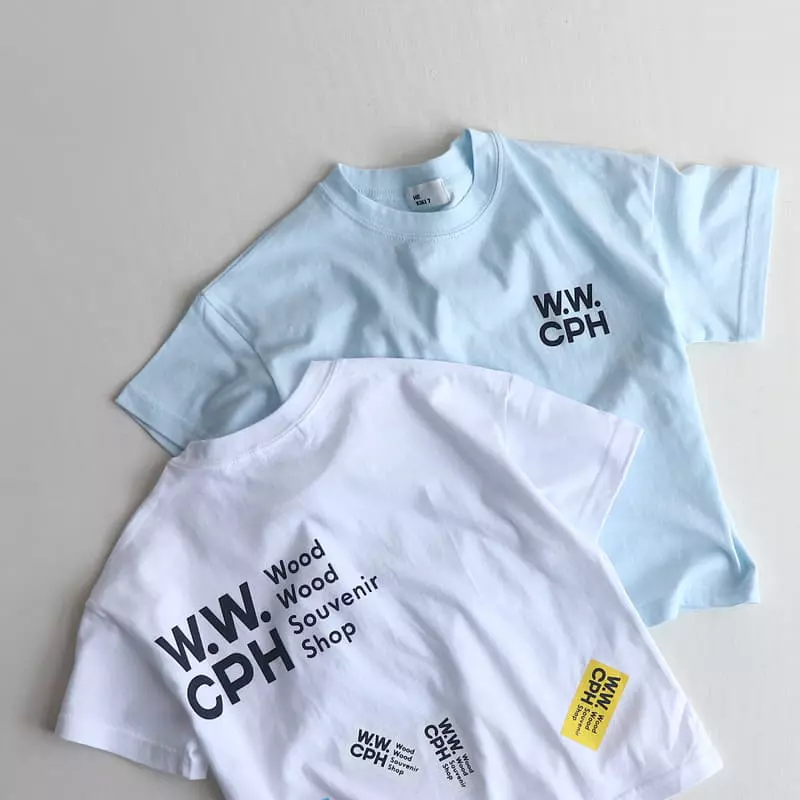 Hikiki - Korean Children Fashion - #kidsshorts - W Label Tee - 12