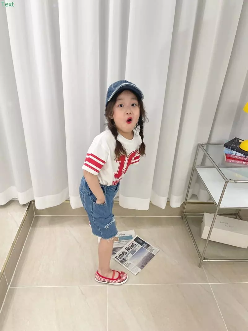 Honeybee - Korean Children Fashion - #childofig - Denim Vintage Shorts - 11