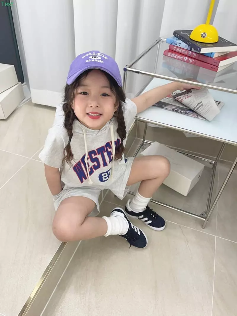 Honeybee - Korean Children Fashion - #childrensboutique - Hoody Cap Top Bottom Set - 11
