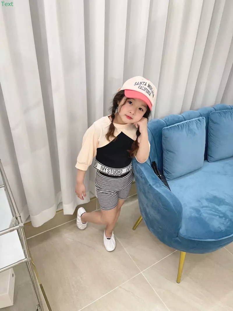 Honeybee - Korean Children Fashion - #childrensboutique - Crop Shoulder Tee - 10
