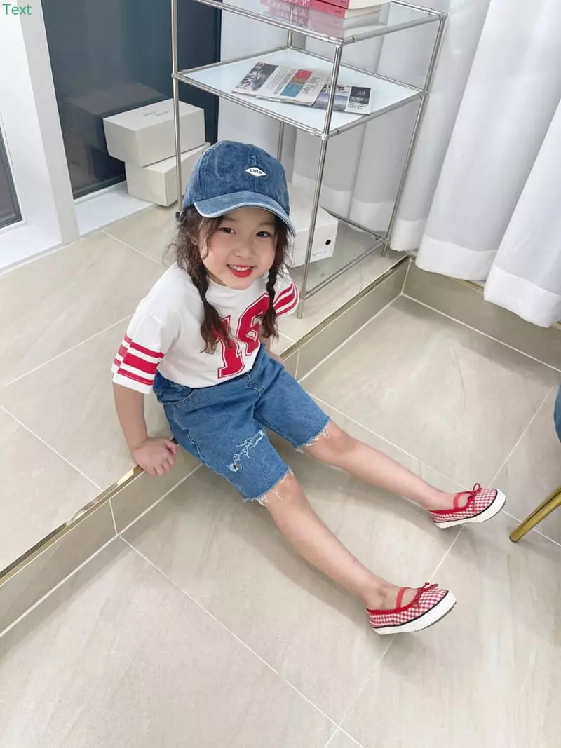 Honeybee - Korean Children Fashion - #kidsshorts - Denim Vintage Shorts - 4