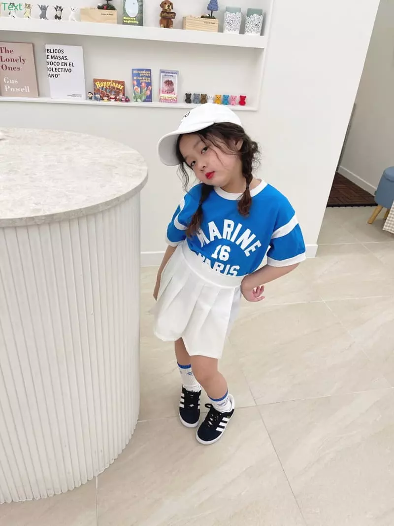 Honeybee - Korean Children Fashion - #kidsstore - Color Marine Sleeveless - 12