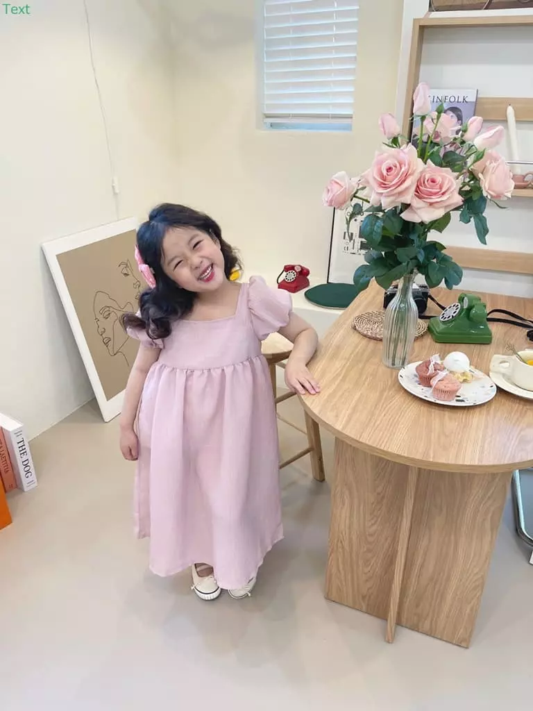 Honeybee - Korean Children Fashion - #kidzfashiontrend - Puff One-piece - 5