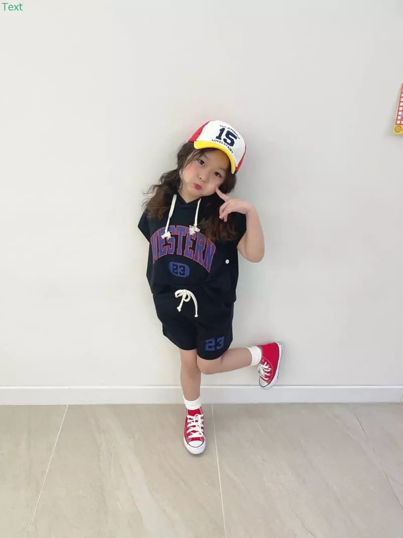 Honeybee - Korean Children Fashion - #littlefashionista - Hoody Cap Top Bottom Set - 5