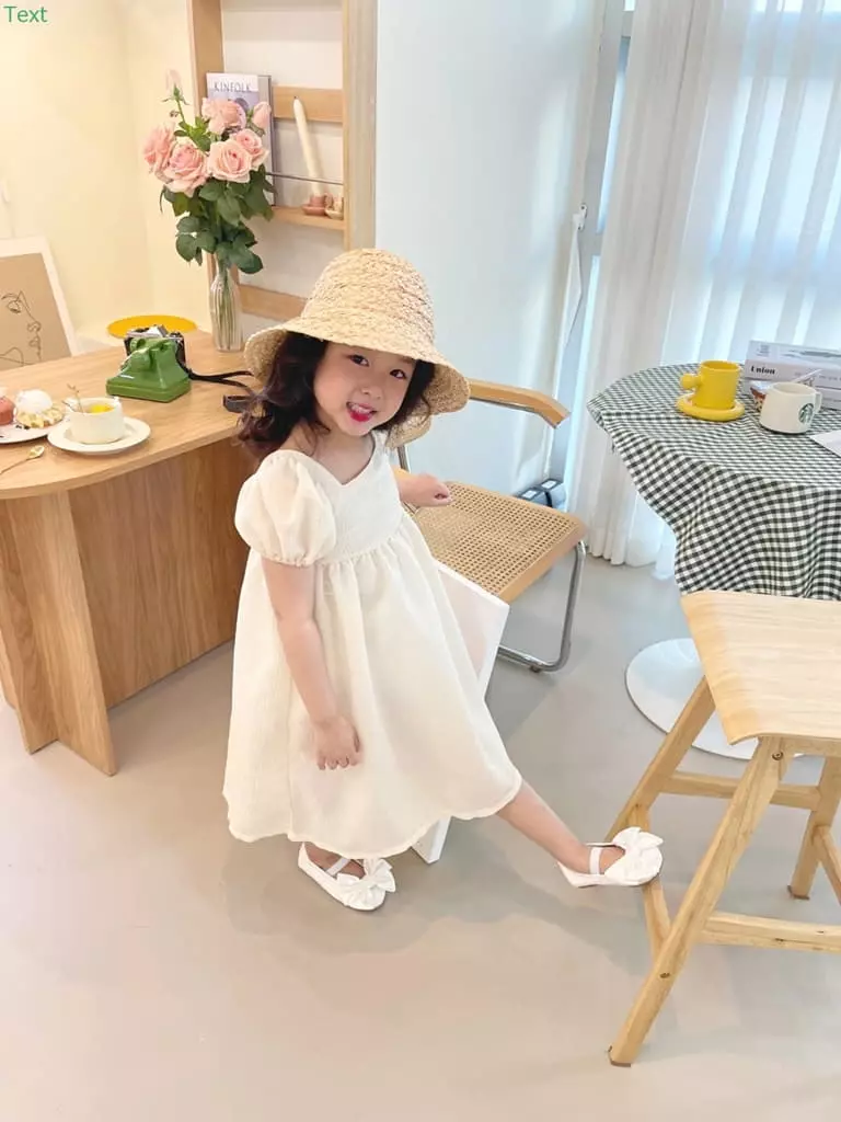Honeybee - Korean Children Fashion - #minifashionista - Puff One-piece - 9