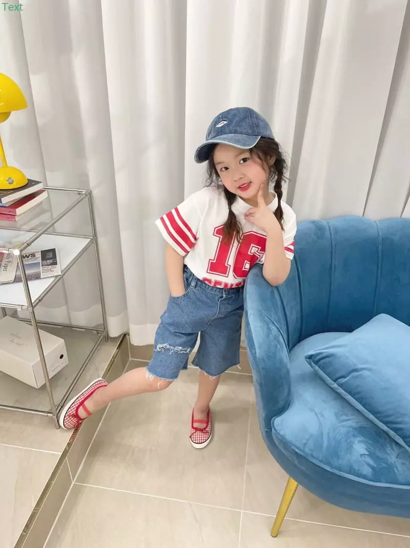 Honeybee - Korean Children Fashion - #minifashionista - Denim Vintage Shorts - 9