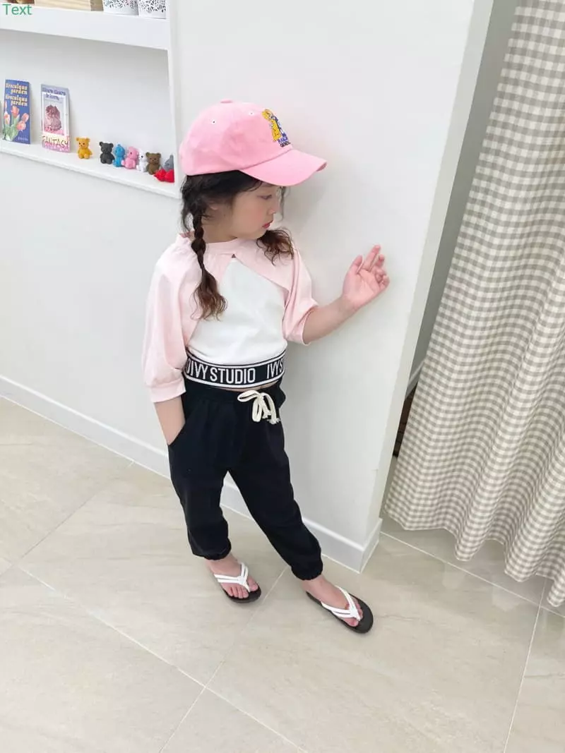 Honeybee - Korean Children Fashion - #minifashionista - Crop Shoulder Tee - 6