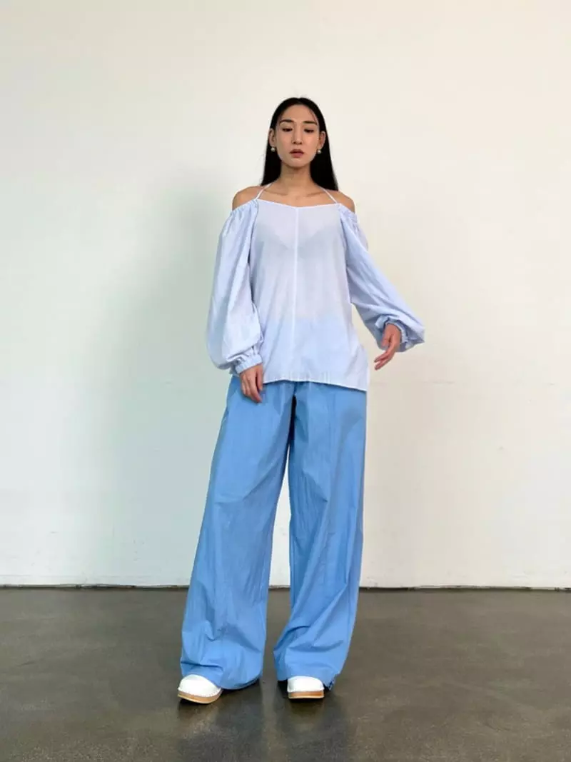 Inni - Korean Women Fashion - #momslook - Crown Pants - 5