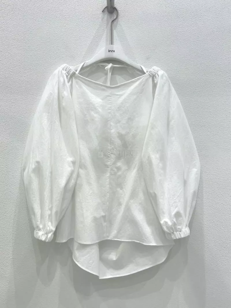 Inni - Korean Women Fashion - #momslook - Nanba Balloon Blouse - 11
