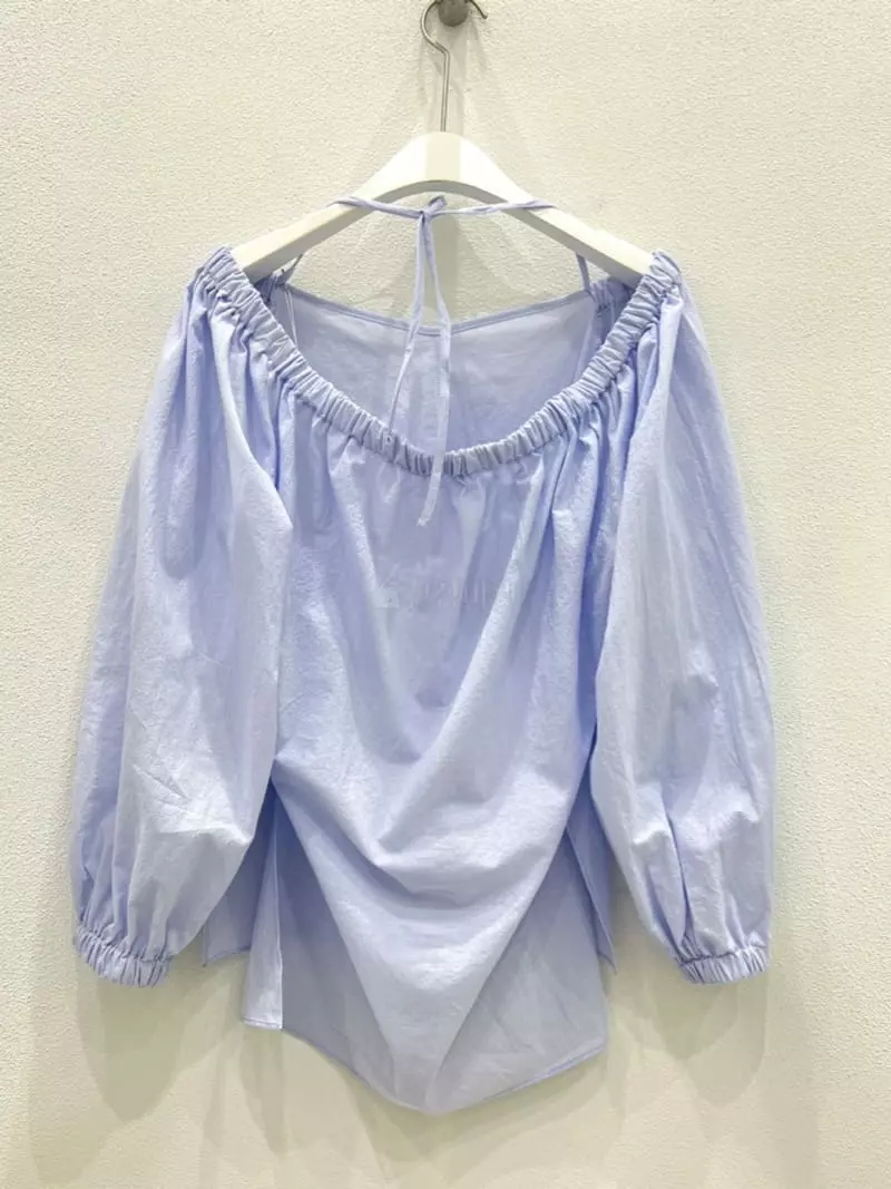 Inni - Korean Women Fashion - #momslook - Nanba Balloon Blouse - 9
