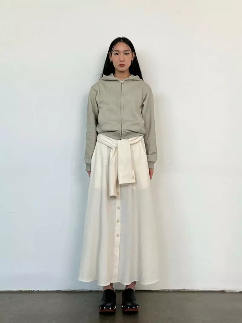 Inni - Korean Women Fashion - #romanticstyle - Pigmnet Hoody Jacket - 6