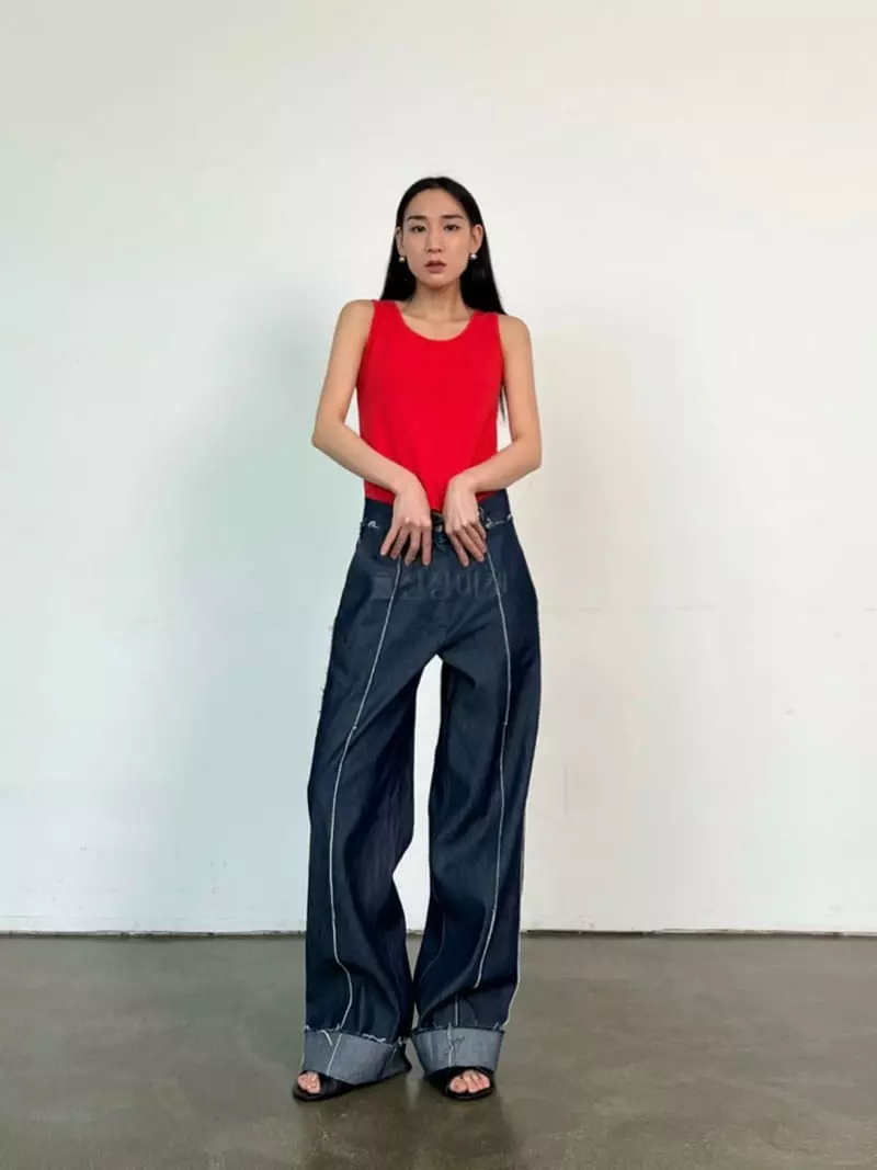Inni - Korean Women Fashion - #thelittlethings - Paly Jeans - 3