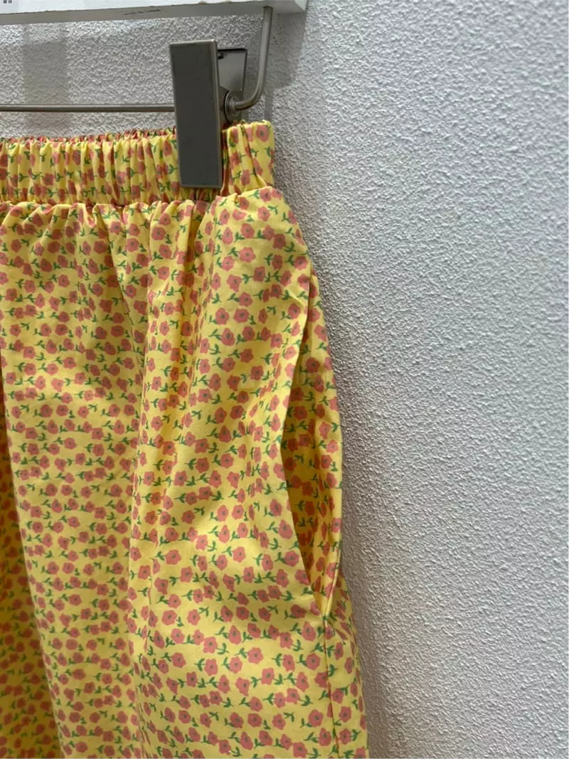 Inni - Korean Women Fashion - #womensfashion - Flower Shorts - 6
