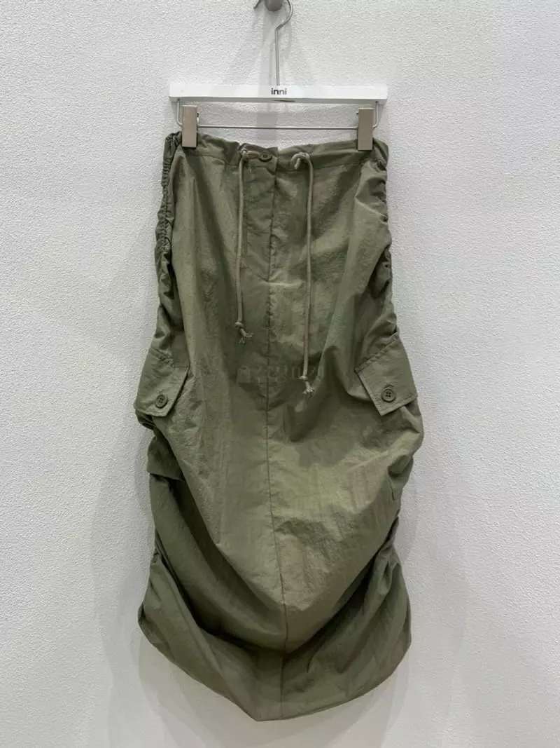 Inni - Korean Women Fashion - #womensfashion - Metal Skirt - 3