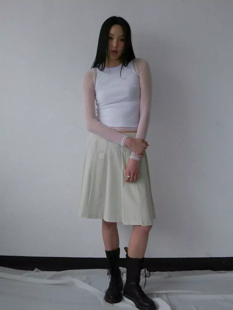 Inni - Korean Women Fashion - #womensfashion - Roa Midi Skirt - 5