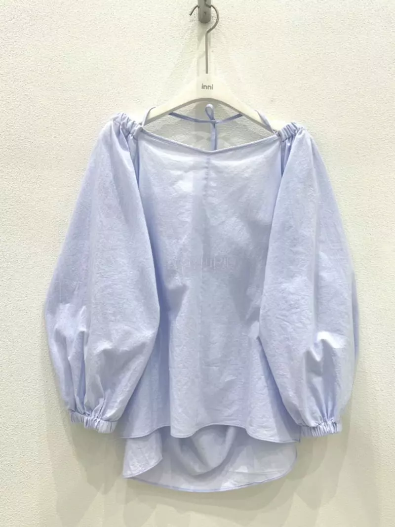 Inni - Korean Women Fashion - #womensfashion - Nanba Balloon Blouse - 8