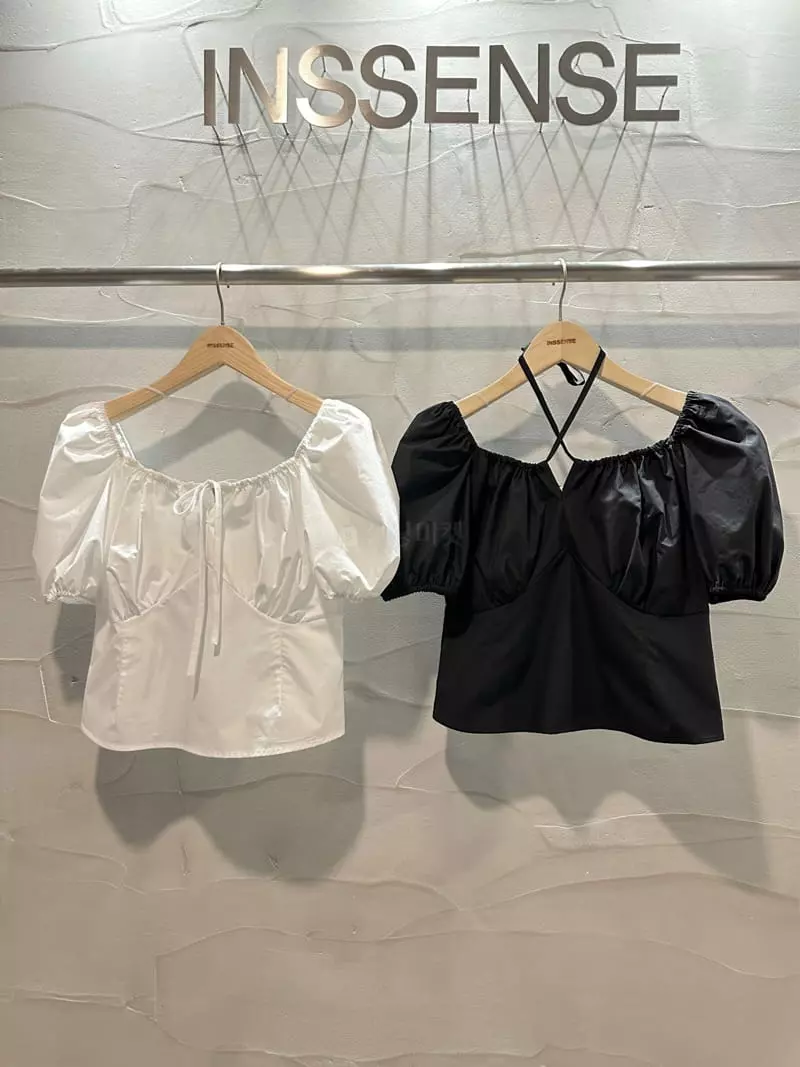 Inssense - Korean Women Fashion - #womensfashion - Puff Blouse - 4