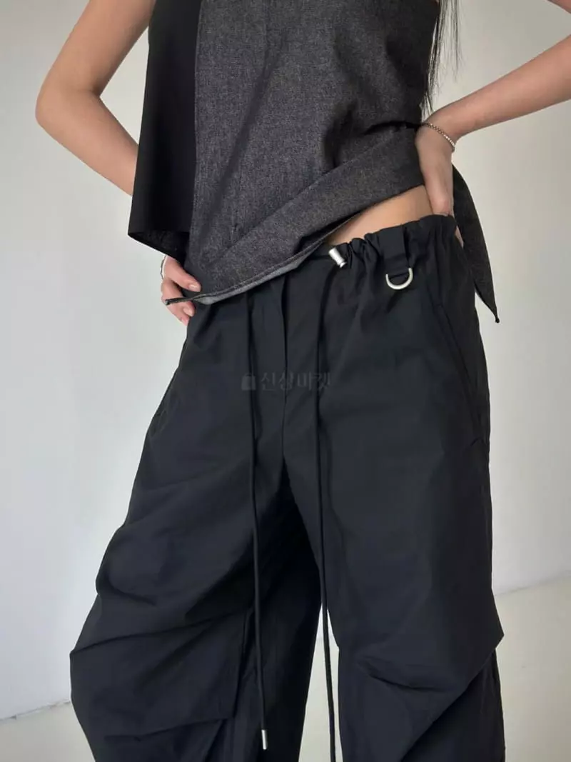 Inssense - Korean Women Fashion - #vintagekidsstyle - Strap Top  - 4