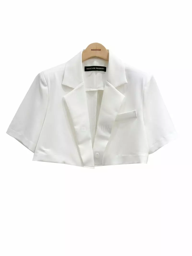Inssense - Korean Women Fashion - #thatsdarling - Summer Crop Jacket - 9