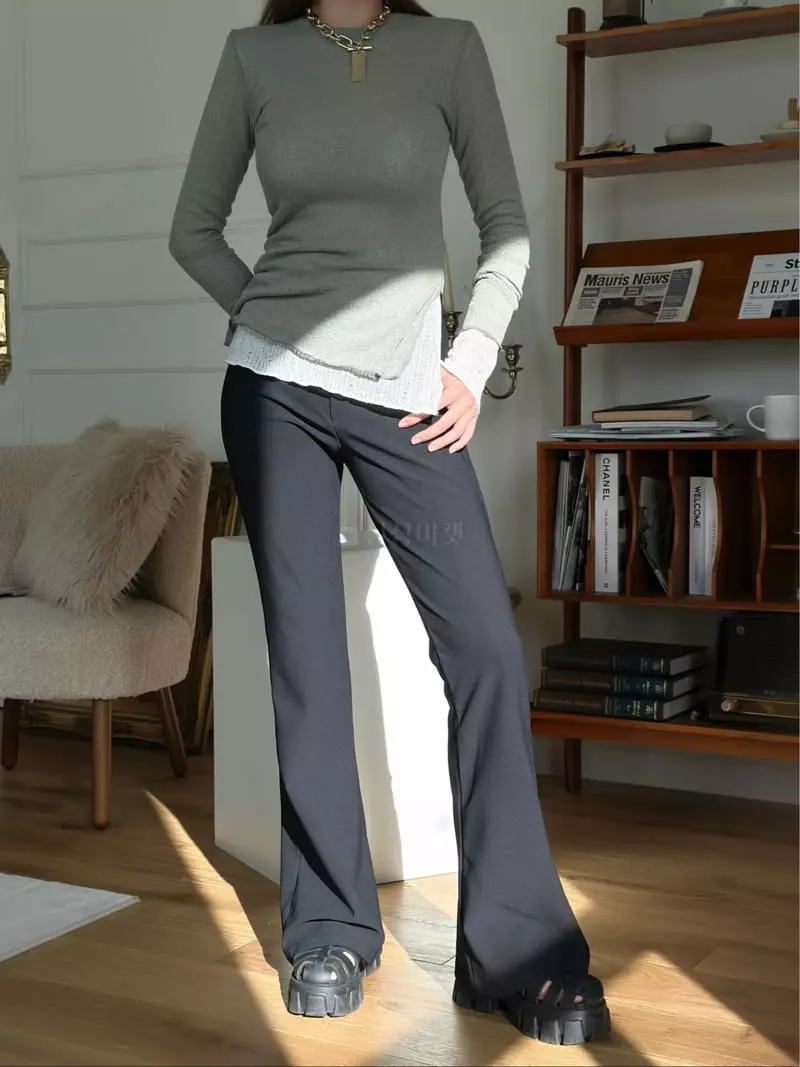 Inssense - Korean Women Fashion - #thatsdarling - Button Play Pants - 7