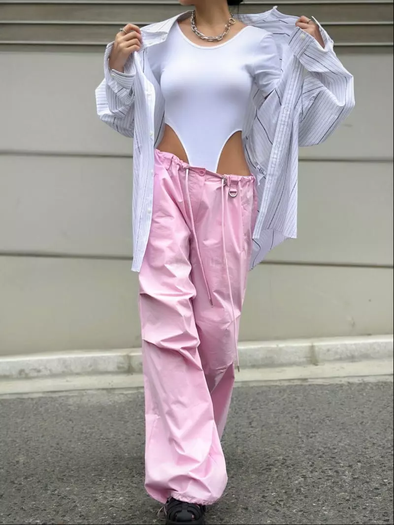 Inssense - Korean Women Fashion - #womensfashion - Para Suit Pants