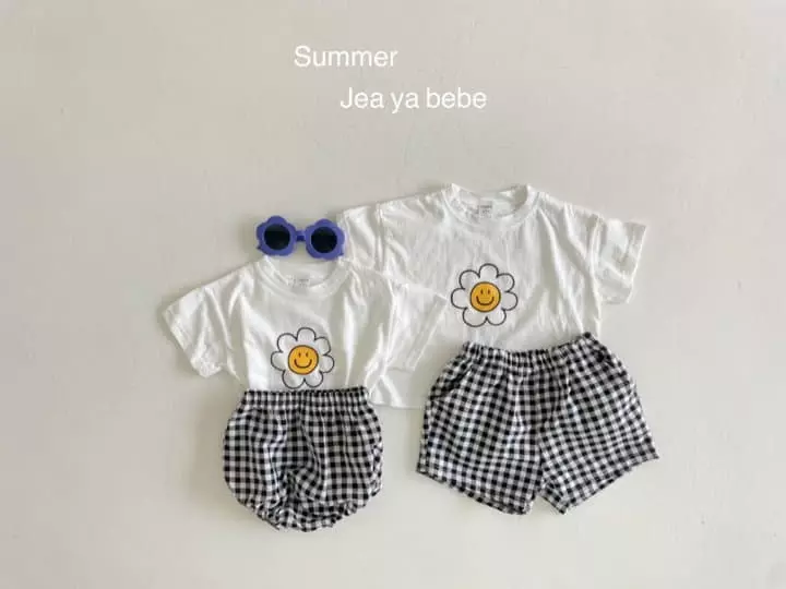 Jeaya & Mymi - Korean Baby Fashion - #babyboutique - Daisy Top Bottom Set Bebe - 5