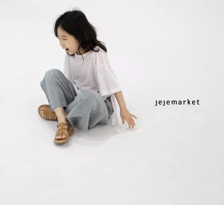 Jeje Market - Korean Children Fashion - #kidsshorts - Linen Cool Tee - 5