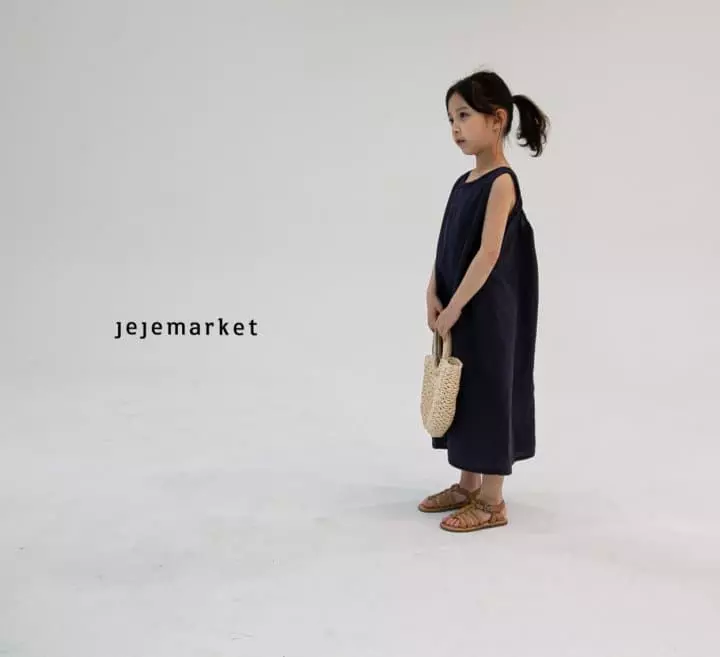 Jeje Market - Korean Children Fashion - #kidzfashiontrend - Ber Linen One-piece - 12