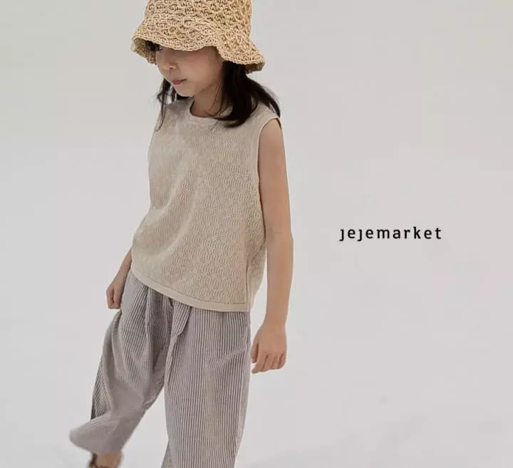 Jeje Market - Korean Children Fashion - #magicofchildhood - Chucream Knit Sleeveless - 3