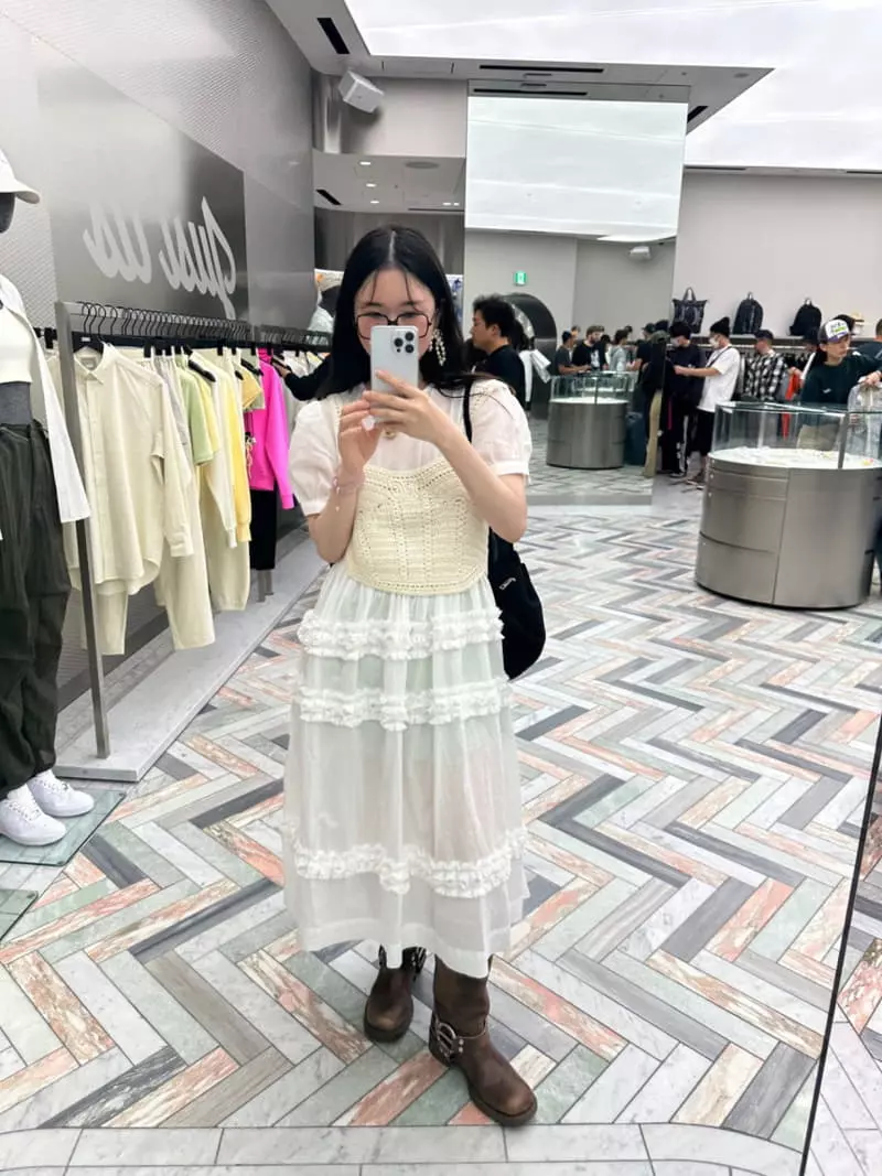 Jejeunosity - Korean Women Fashion - #womensfashion - Mom Frill Ses One-piece - 4