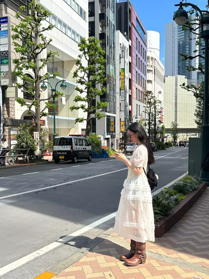 Jejeunosity - Korean Women Fashion - #momslook - Mom Frill Ses One-piece - 7