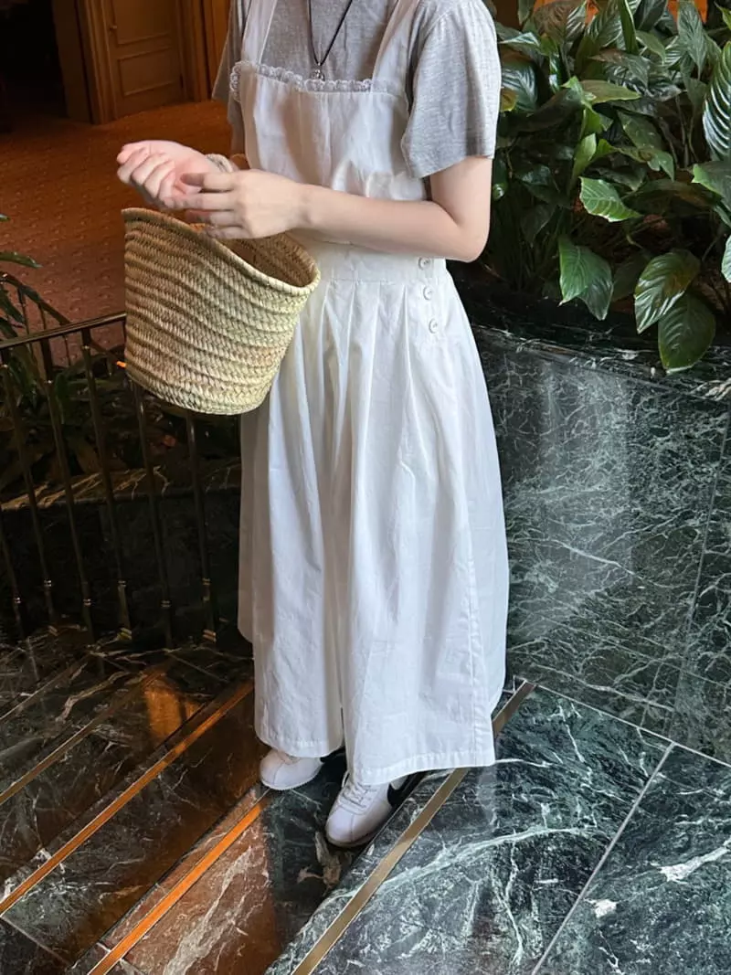 Jejeunosity - Korean Women Fashion - #vintageinspired - Mom Overalls One-piece - 8
